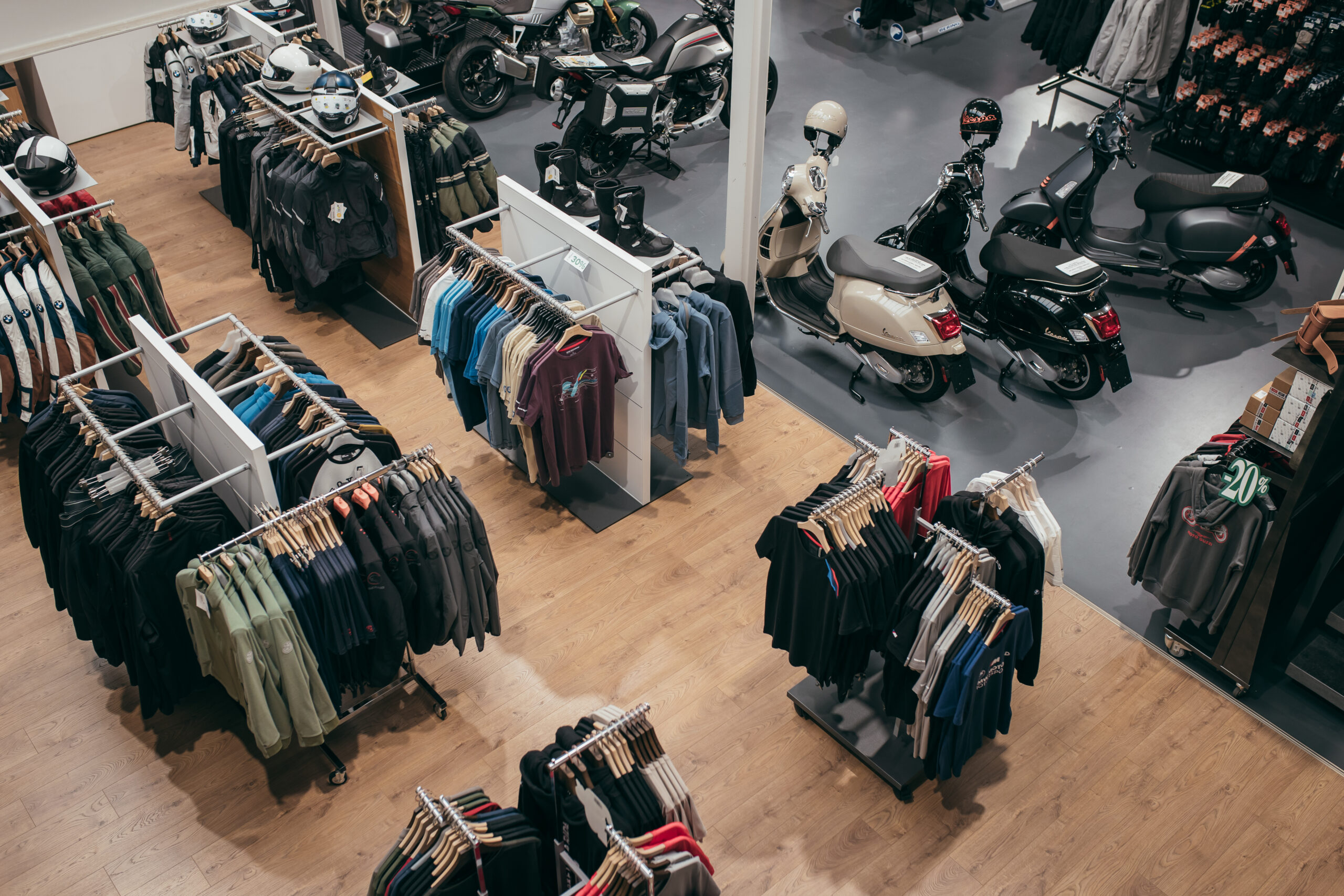 Overzichtkledingshop