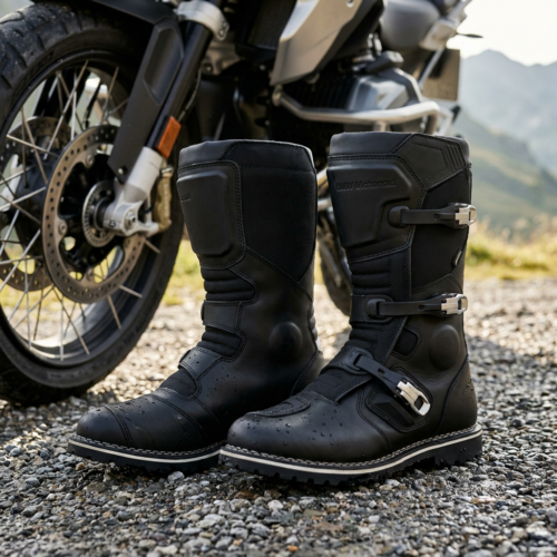 BMW Motorlaars Venturegrip Pro GTX Zwart op grind