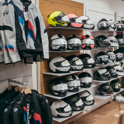 Groot aanbod BMW Motorrad helmen bij M&M Inghelbrecht