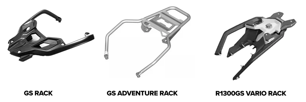 Verschil tussen GS en GSA kofferrek