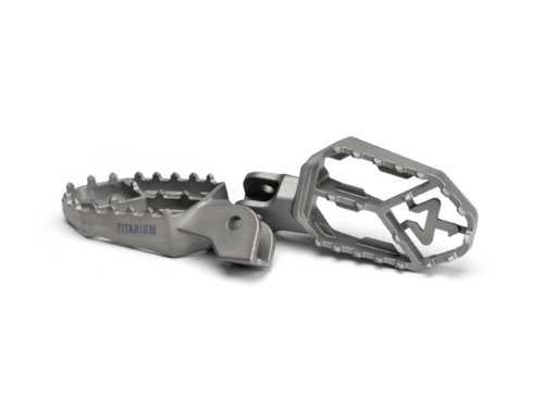 Akrapovic voetsteunen oznder rubber