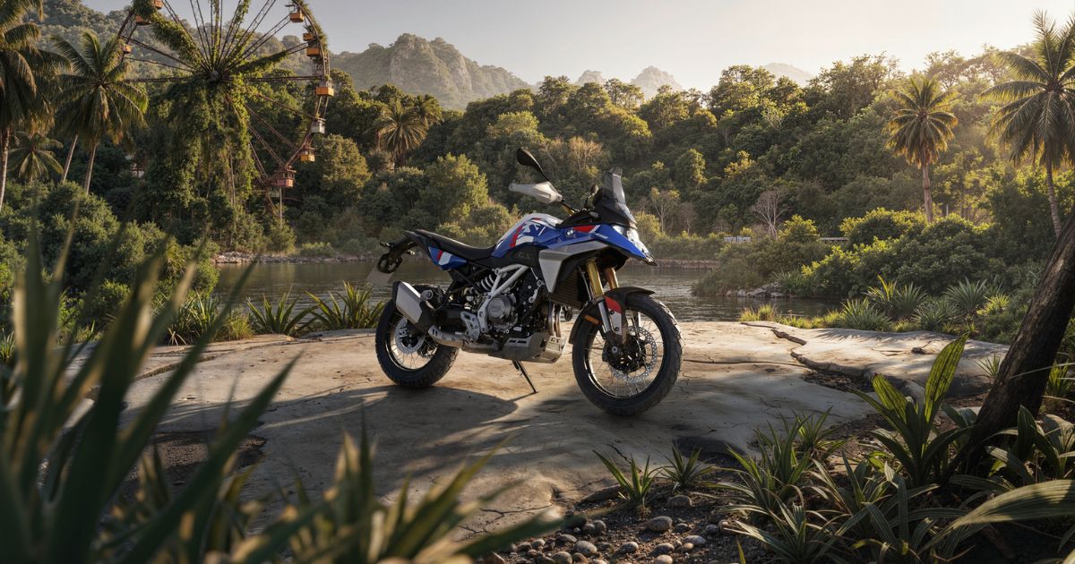 BMW F 450 GS enchanced with AI lancering