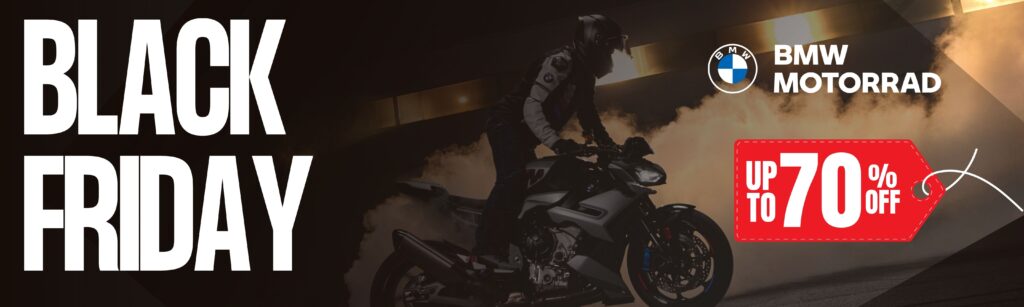 BMW Motorrad Black Friday Deals banner