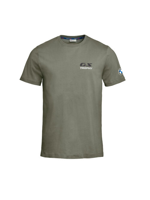 BMW T-Shirt GS Trophy Olijf Voorkant