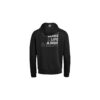 Achterzijde zip hoodie met Make Life a Ride print