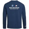 Achterzijde longsleeve met BMW en M Motorsport print