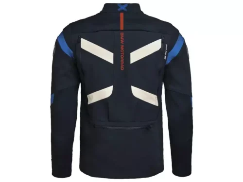 Achterzijde BMW GS Trophy jas met ventilatie