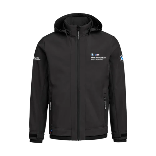 BMW Motorsport softshelljack zwart