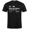 BMW M Logo Motorsport T-shirt zwart