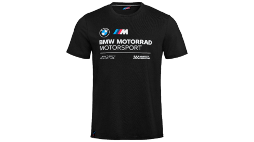 BMW M Logo Motorsport T-shirt zwart