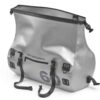 Originele BMW Motorrad bagagerol van 60 liter in zilver en zwart geopend