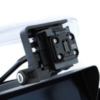 Wunderlich Plug & Ride-adapter voor Garmin zūmo XT2 en XT3 op originele BMW-navigatiehouder